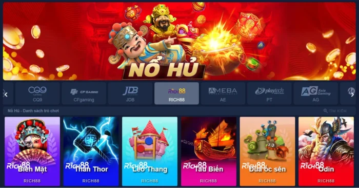 Game nổ hũ đổi thưởng MG188 rút tiền mặt uy tín 2023